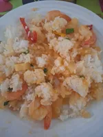 Crevettes aigre douce et riz