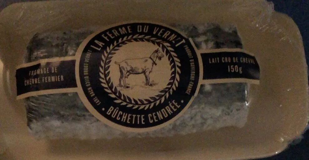 Buchette de chèvre au lait cru cendrée