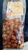 Praline aux arachides grillées caramélisées