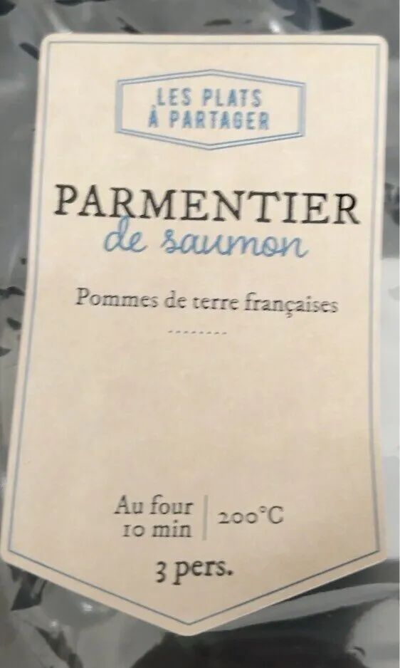 Parmentier de saumon