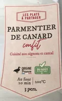 Parmentier de canard