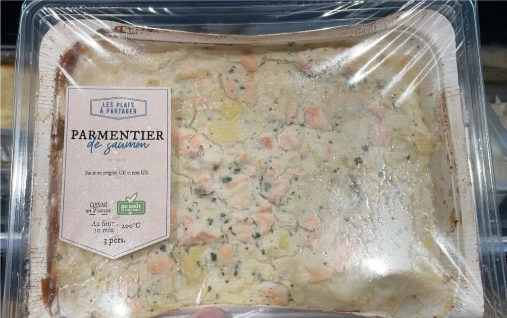 Parmentier de saumon