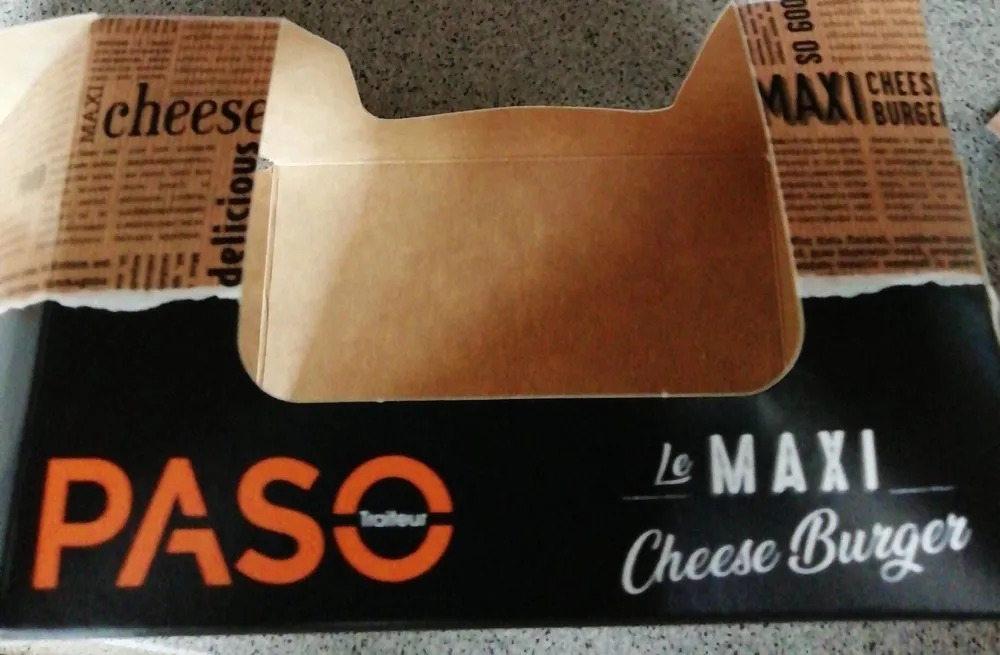 Le maxi cheese burger
