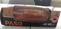 Le hot dog revisité saucisse de porc, ketchup, moutarde