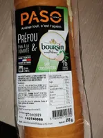 Prefou pain à la tomate et boursin