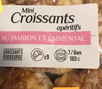 Mini croissants aperitifs