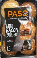 Mini Bacon Burger x6