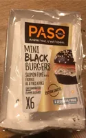 Mini black burger
