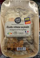 Risotto crémeux au poulet