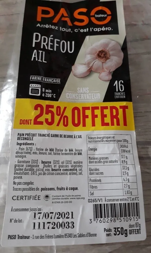 Préfou ail