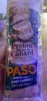 Prefou effiloché de canard pain noisette et raisin