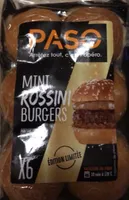 Mini rossini burger