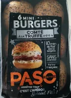 Mini burgers Comté à la truffe d'été