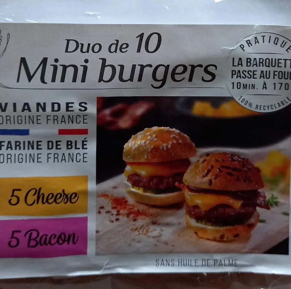 Duo Dr 10 mini burgers