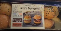 Duo de mini burgers
