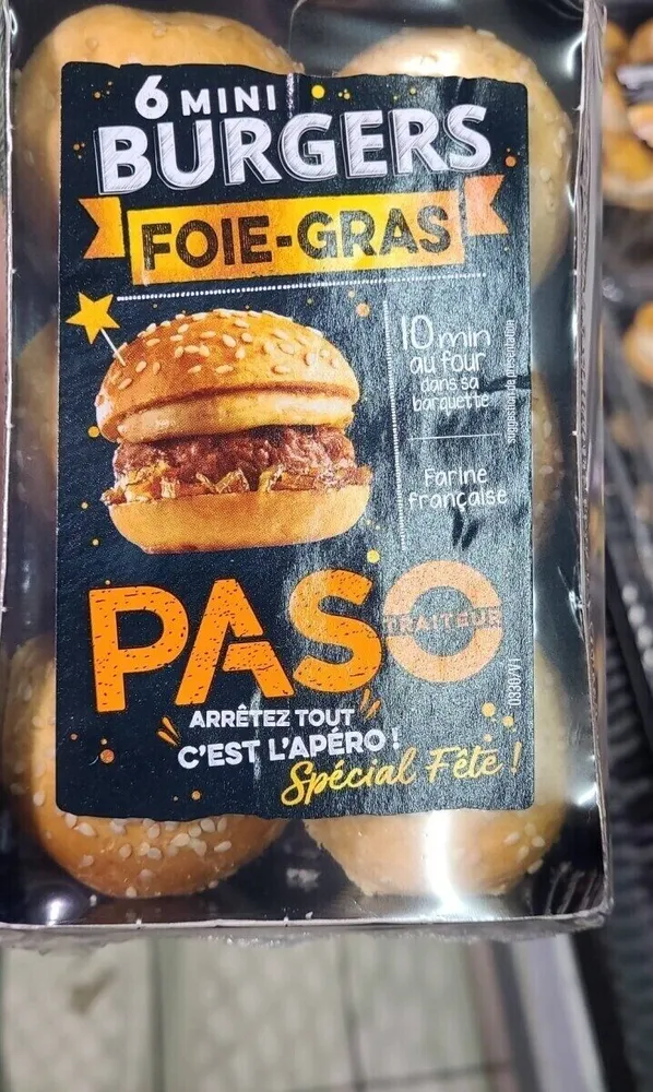 Mini brioches garnies  de bœuf + foie gras