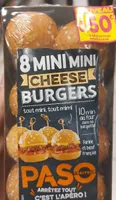 8 mini mini chesse burger