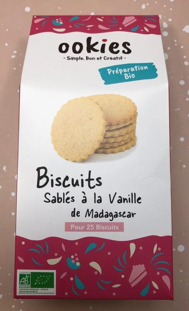 Biscuits Sablés à la Vanille de Madagascar