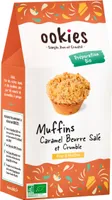 Muffin Caramel Beurre Salé et Crumble