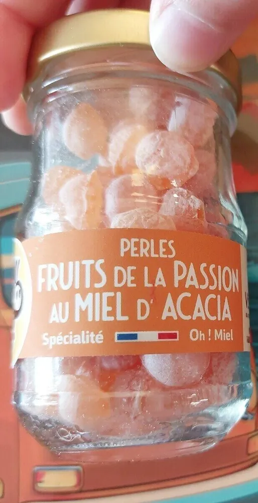 Perles Fruits de la passion au Miel d'acacia