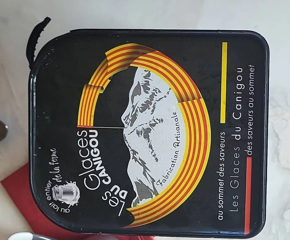 Les Glaces du Canigou Rhum raisin