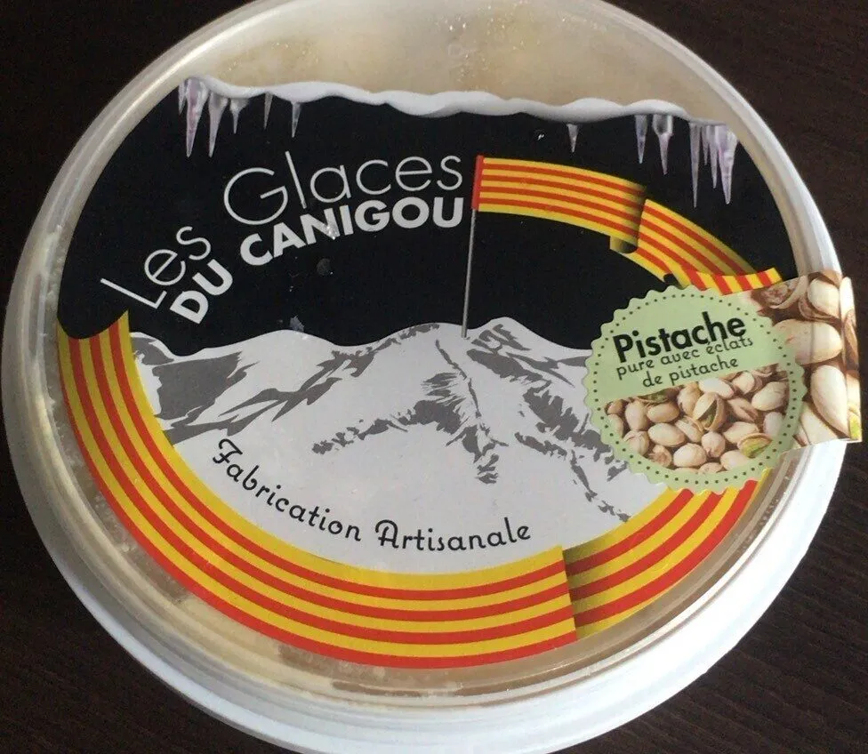 Les glaces du canigou pistache