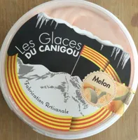 Glaces au melon