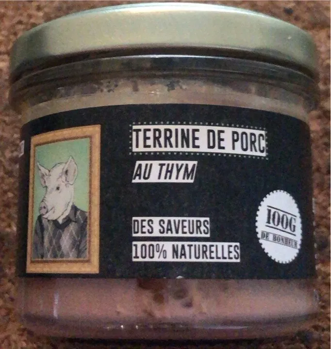 Terrine de porc au thym
