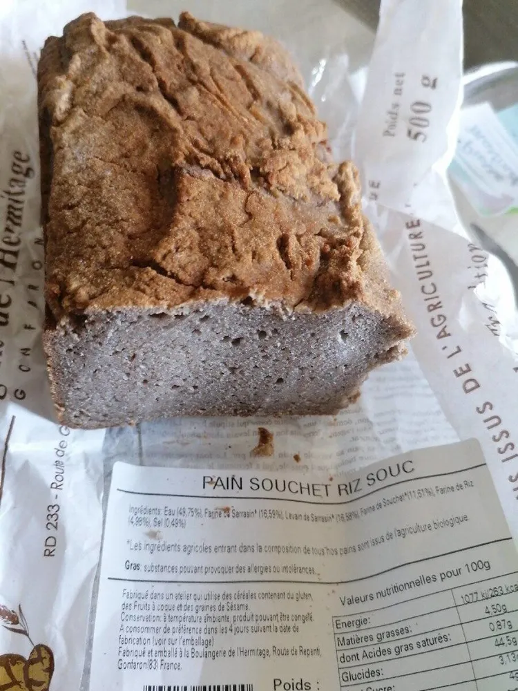 Pain souchet riz souc
