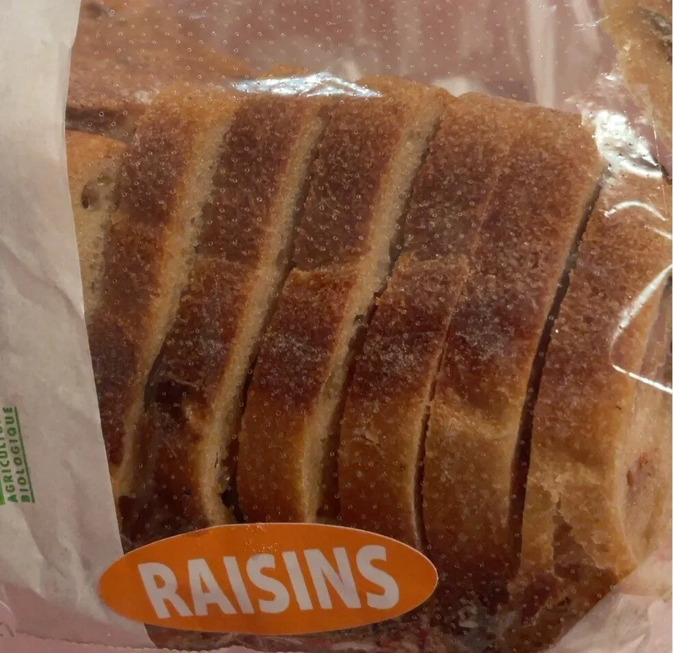 Pain raisin 500gr moule entier