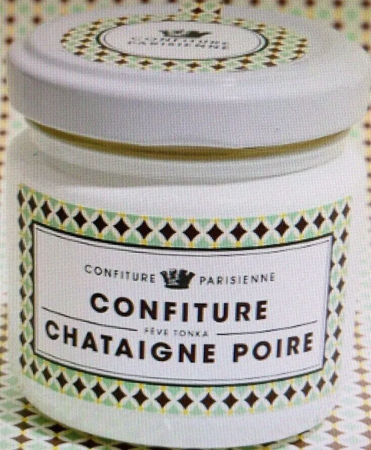 Confiture Châtaigne Poire