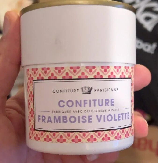 Confiture framboise violette