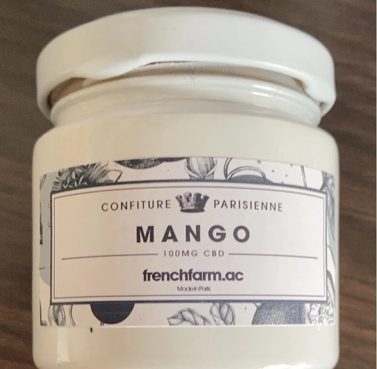 Confiture mangue CBD