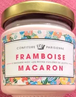 Confiture framboise macaron