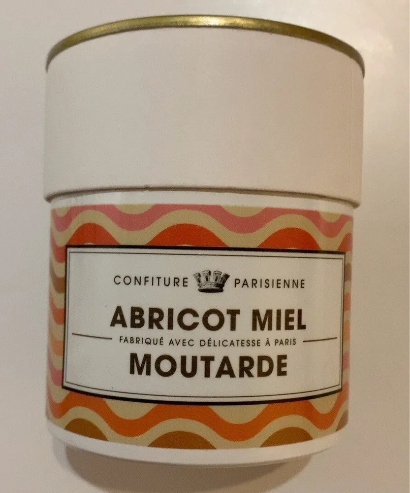 CONFITURE PARISIENNE ABRICOT, MIEL, MOUTARDE