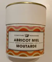 CONFITURE PARISIENNE ABRICOT, MIEL, MOUTARDE