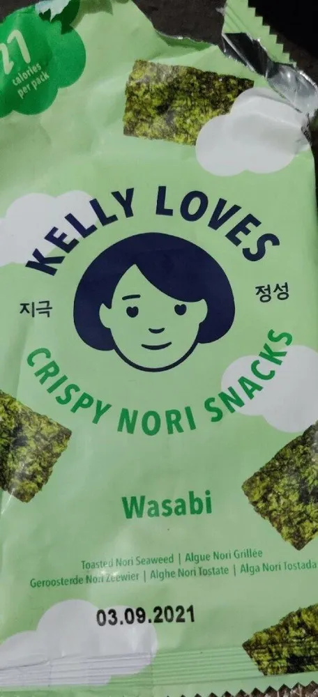 CRISPY NORI SNACKS Wasabi