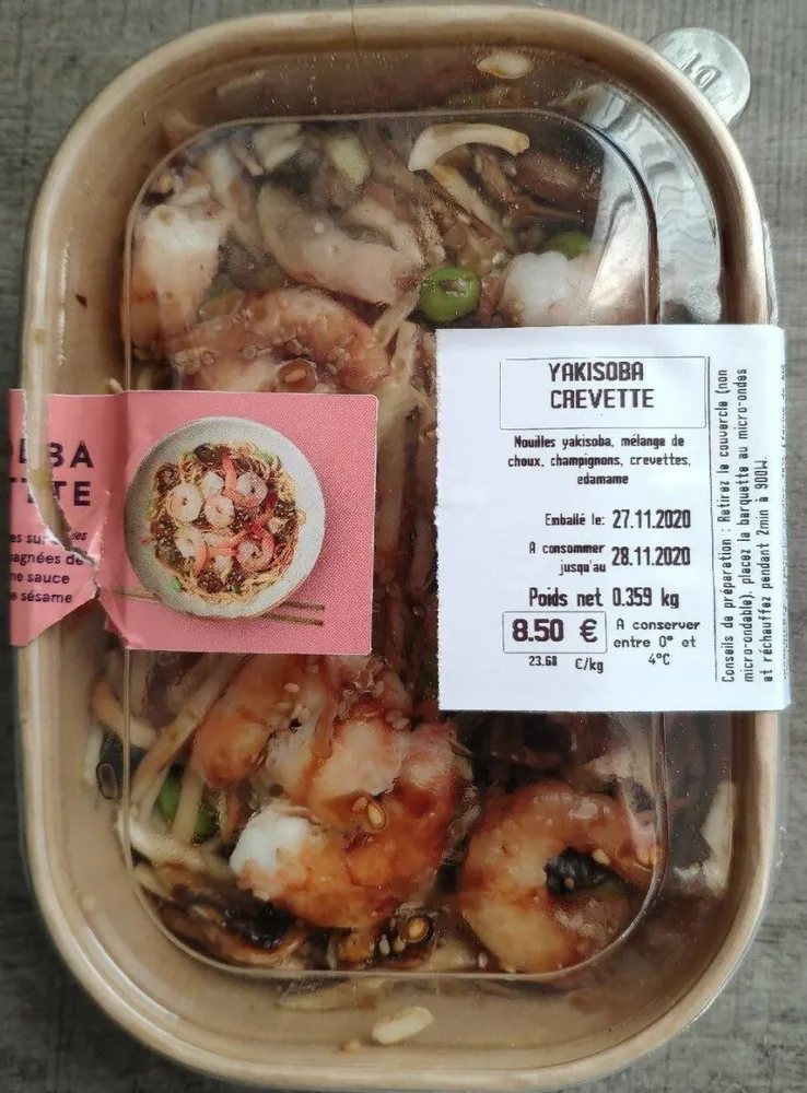 Yakisoba Crevette