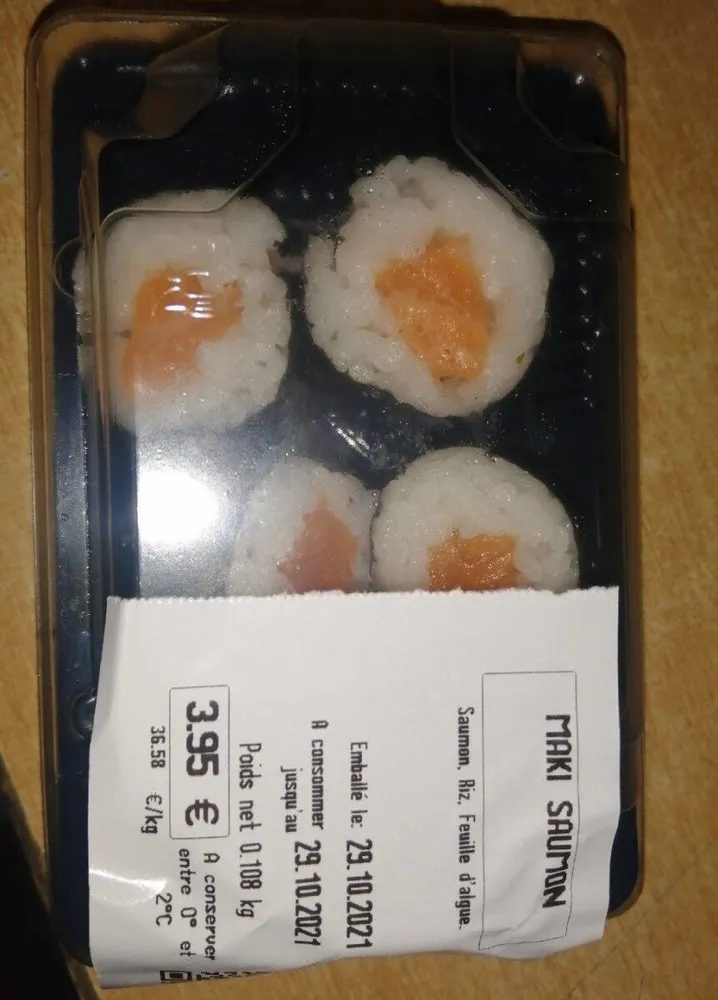 Maki saumon