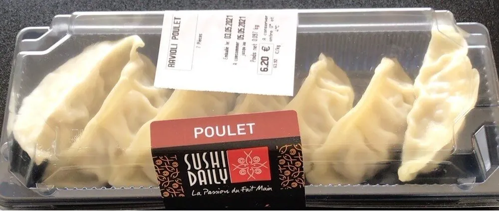 Ravioli poulet