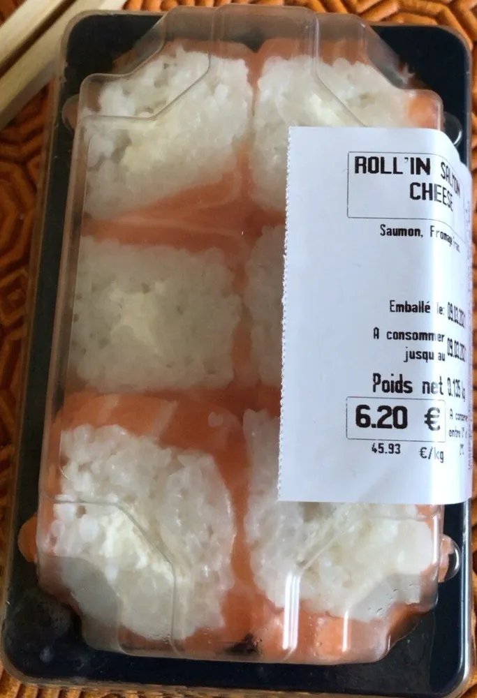 Roll’in salmon cheese