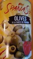 Olives a la farce de poivron