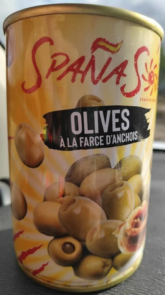 Olives à la farce d'anchois