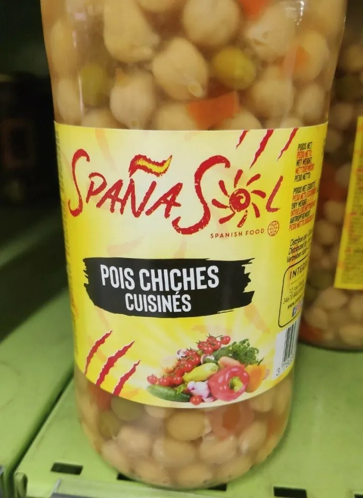 Pois chiches cuisinés