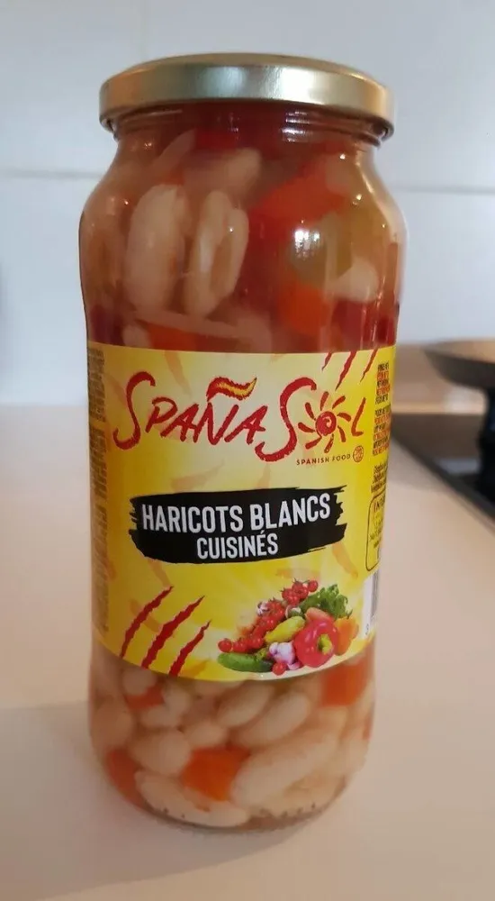 Haricots blancs cuisinés