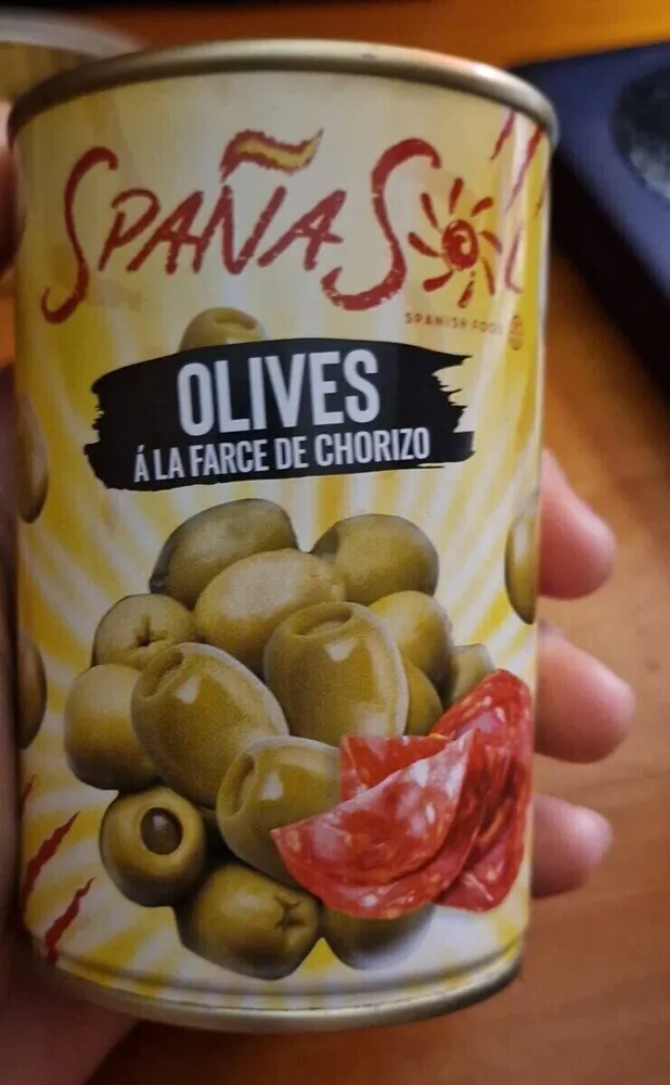 Olive à la farce de chorizo