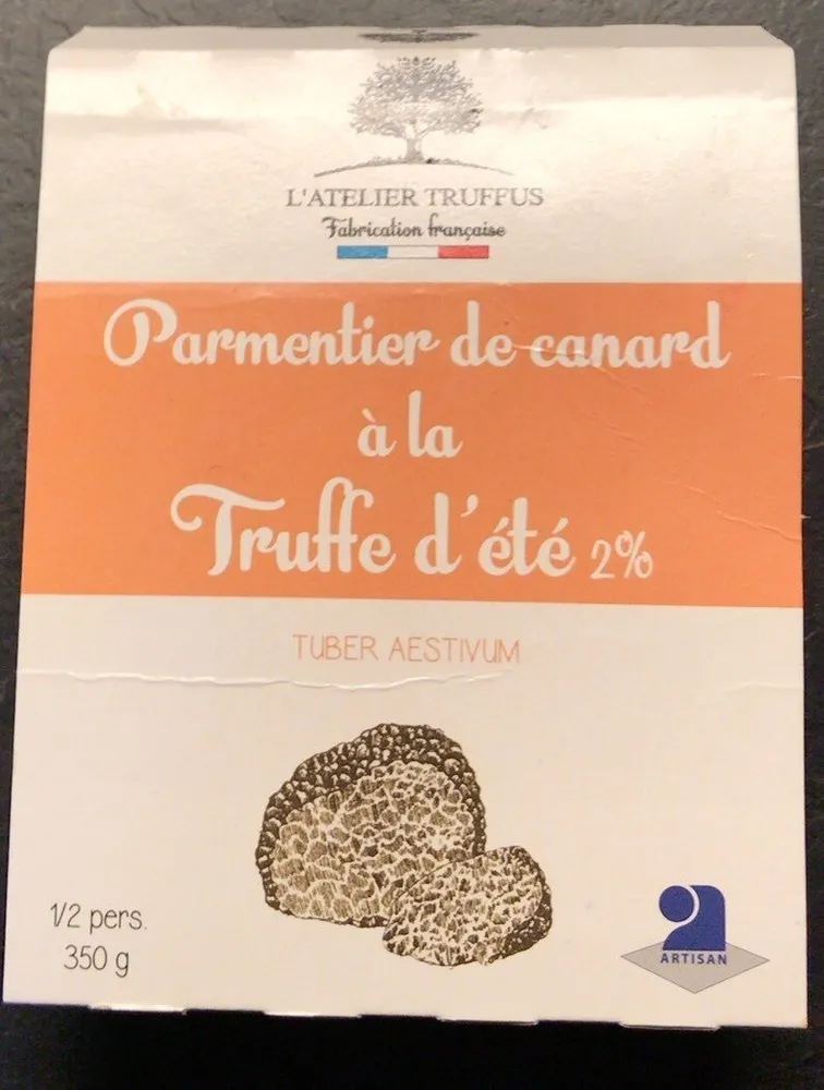 Parmentier de canard à la truffe d’été