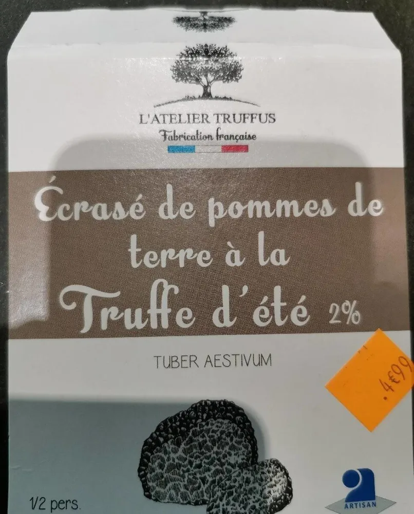 Écrasé de pomme de terre au truffes