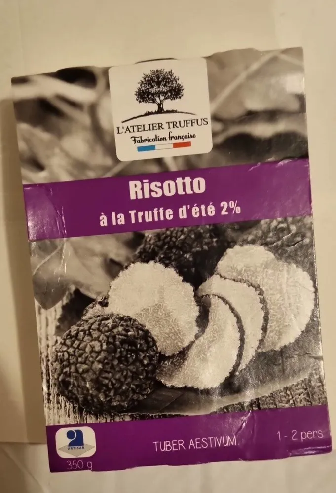 Risotto a la truffe d ete