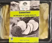 Cannelloni au foie gras et truffe d'été